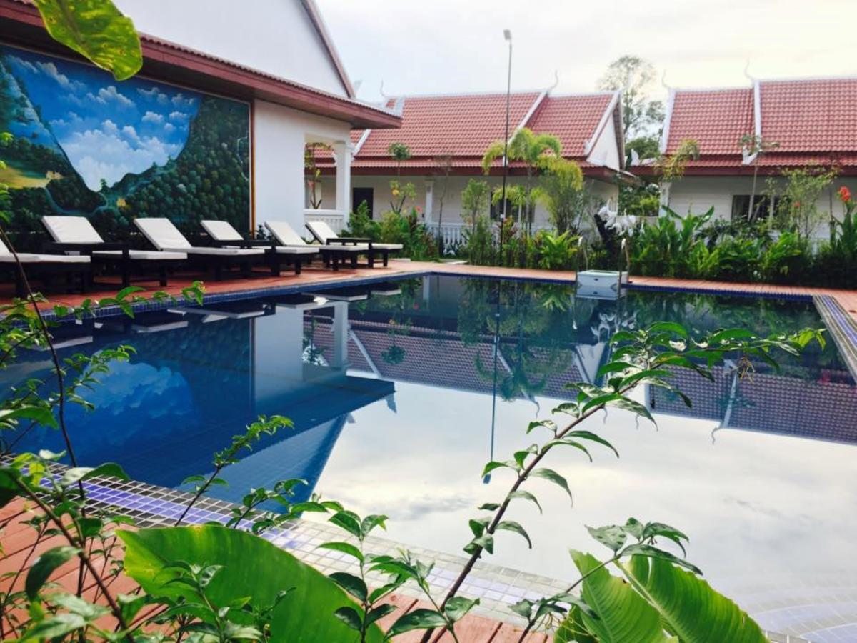 Preah Vihear Jaya Hotel Sra Aem Bagian luar foto